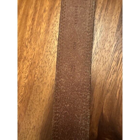 Mens Ralph Lauren Brown Belt With Leather Buckle 32/80 X  1 1/4” main image 6